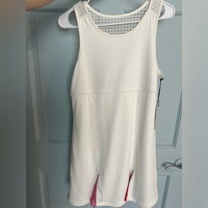 Tuckernuck radical rainbow mesh Victoria tennis active dress size small